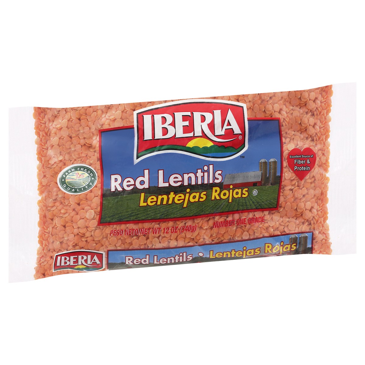 slide 2 of 9, Iberia Red Lentils, 12 oz