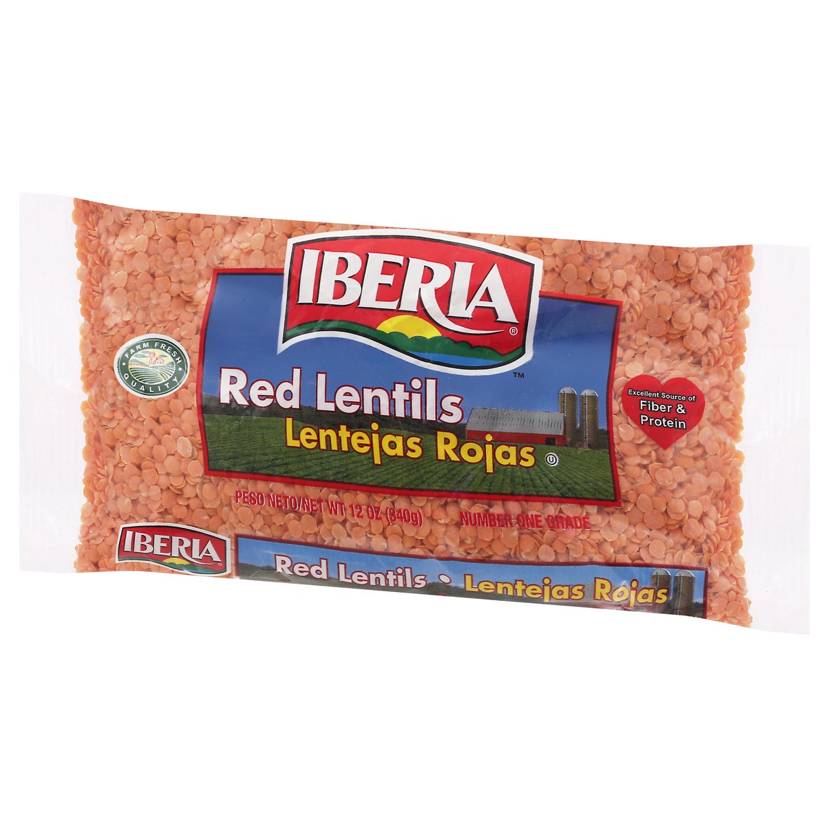 slide 3 of 9, Iberia Red Lentils, 12 oz