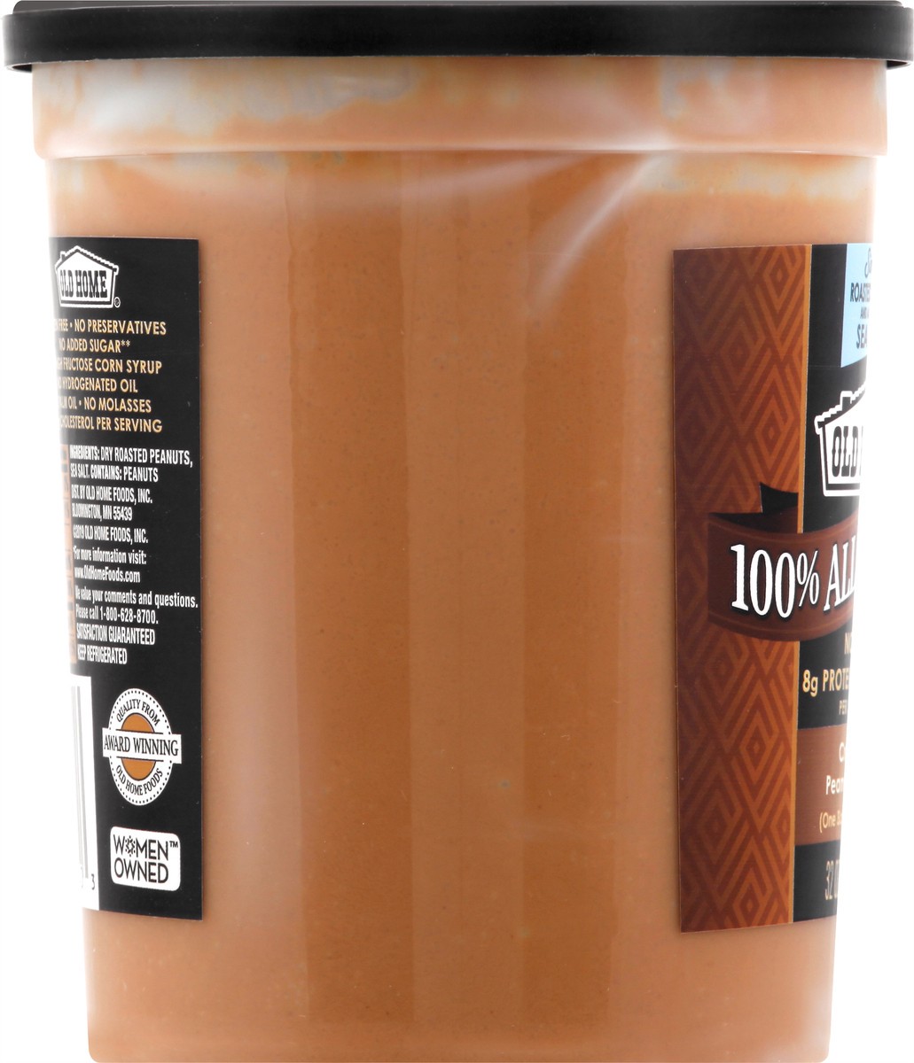 slide 7 of 9, Old Home 100% All Natural Creamy Peanut Butter 32 oz, 32 oz