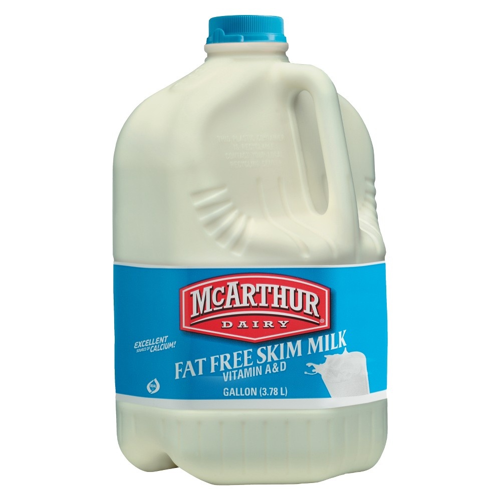 slide 2 of 2, Dairy Pure Fat Free Milk, 1 gal