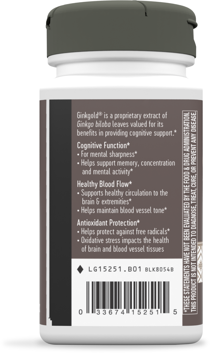 slide 3 of 5, Nature's Way Ginkgold Max, 60 ct