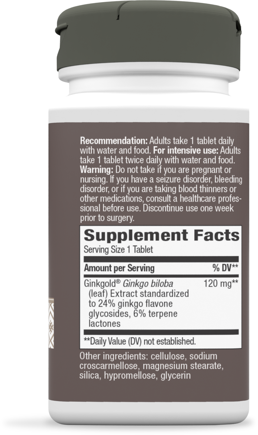 slide 2 of 5, Nature's Way Ginkgold Max, 60 ct