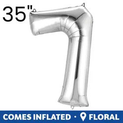 Burton + Burton Number 7 Shape Balloon