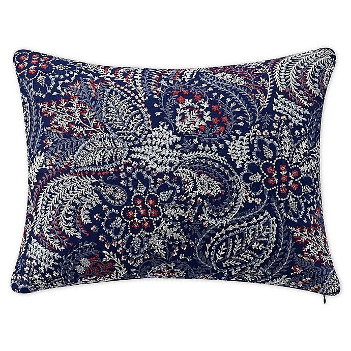 slide 1 of 1, Bridge Street Luna Oblong Throw Pillow - Blue, 1 ct