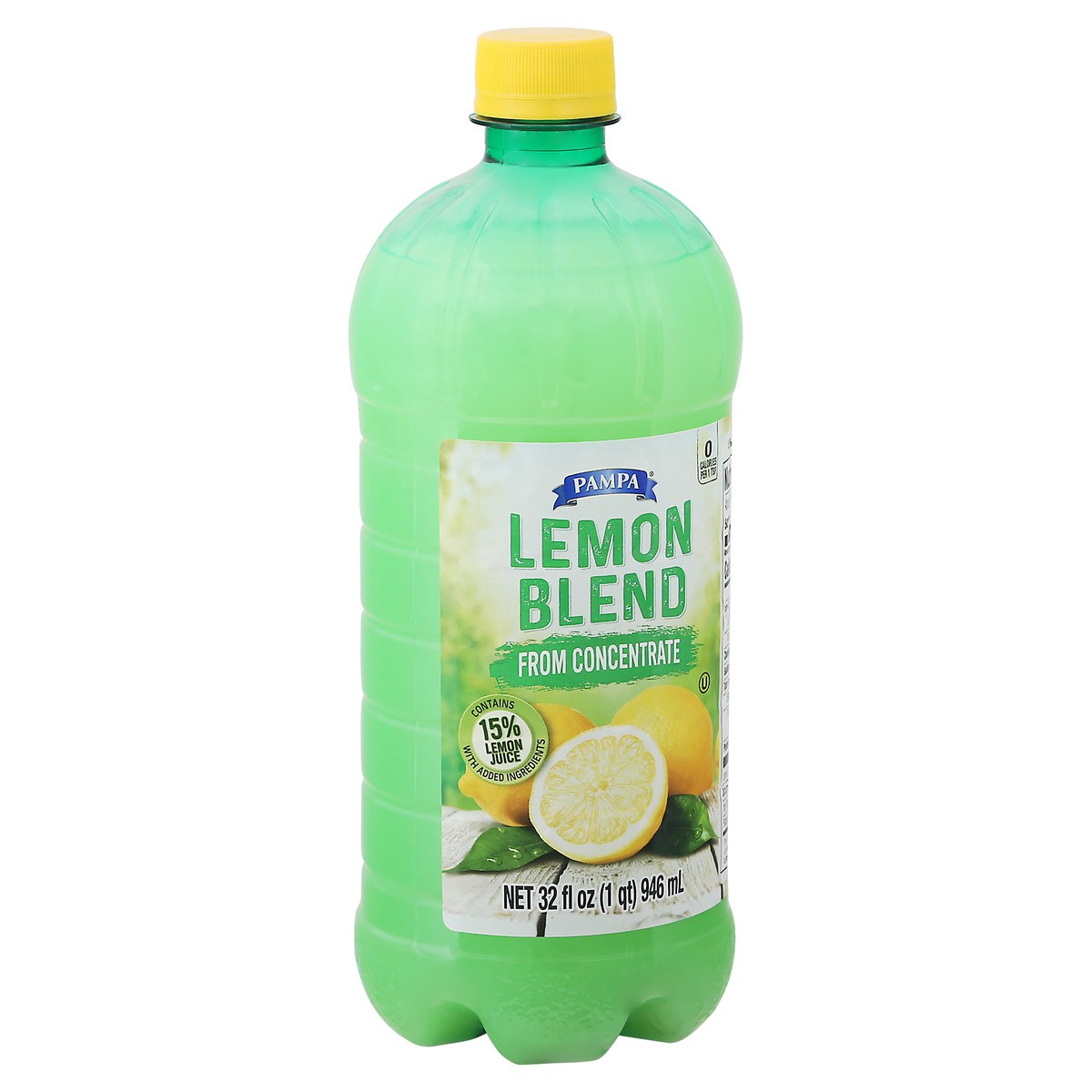 slide 9 of 14, Pampa Lemon Blend from Concentrate 32 fl oz, 32 fl oz