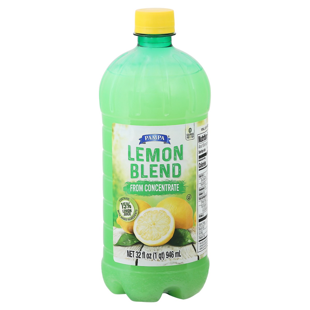 slide 1 of 14, Pampa Lemon Blend from Concentrate 32 fl oz, 32 fl oz