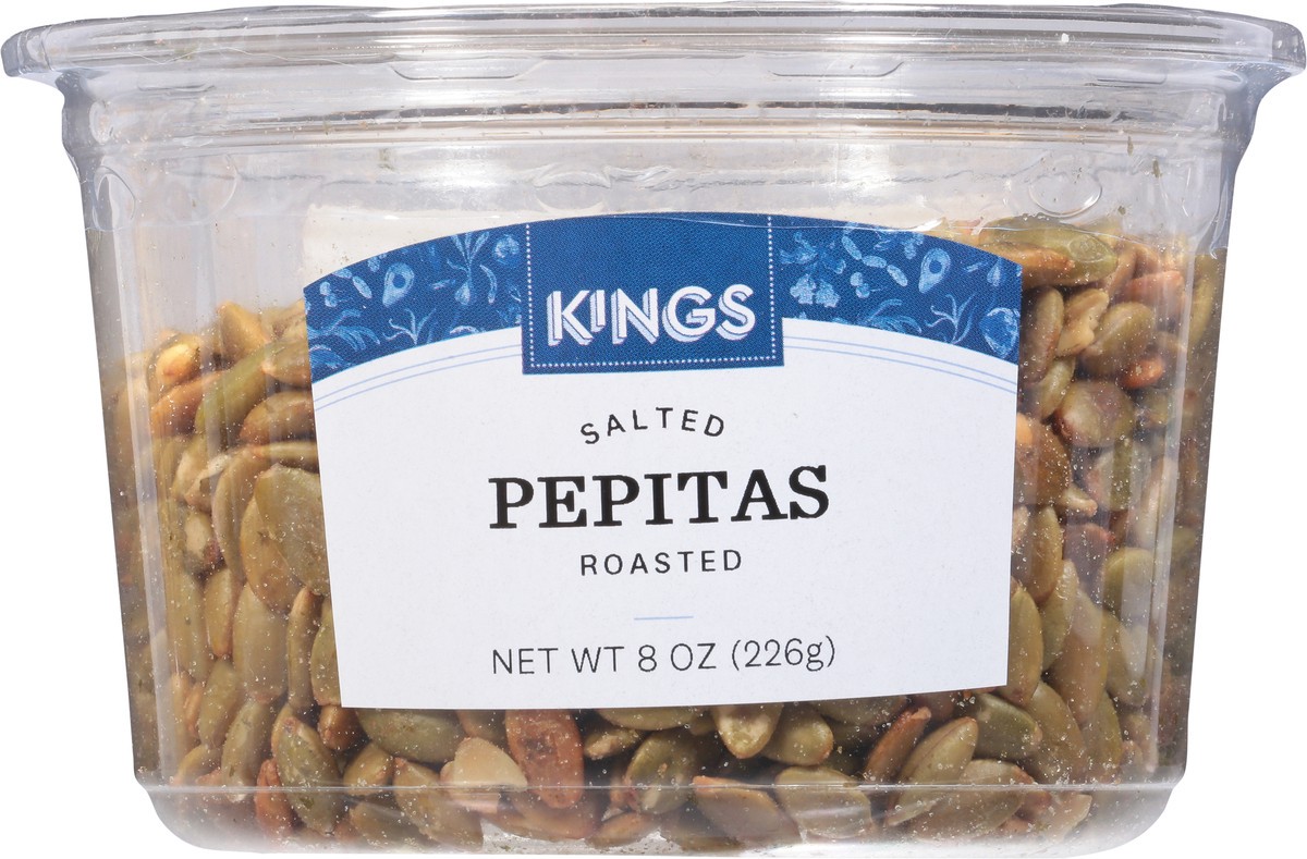 slide 4 of 13, King's Salted Pepitas - 8 Oz, 8 oz