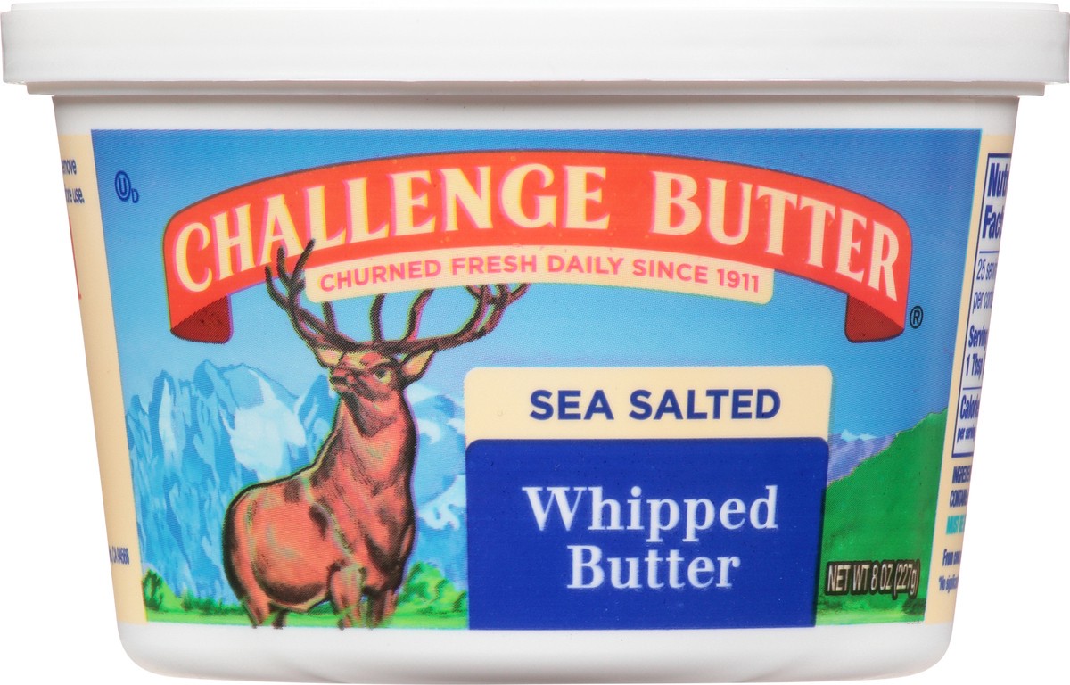 slide 5 of 9, Challenge Dairy Sea Salted Whipped Butter 8 oz, 8 oz