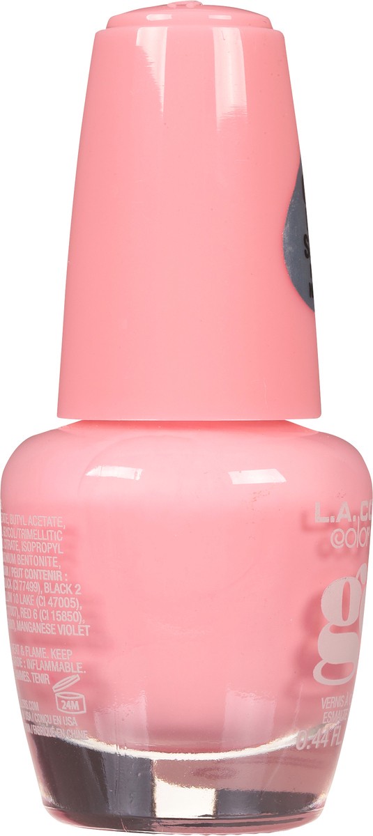 slide 4 of 10, L.A. Colors Color Craze CNL221 Gossip Gel Extreme Shine Nail Polish 0.44 fl oz, 0.44 fl oz