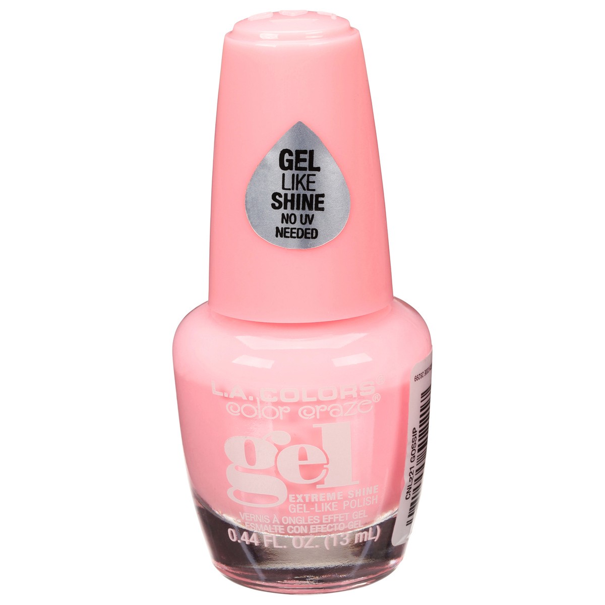 slide 1 of 10, L.A. Colors Color Craze CNL221 Gossip Gel Extreme Shine Nail Polish 0.44 fl oz, 0.44 fl oz