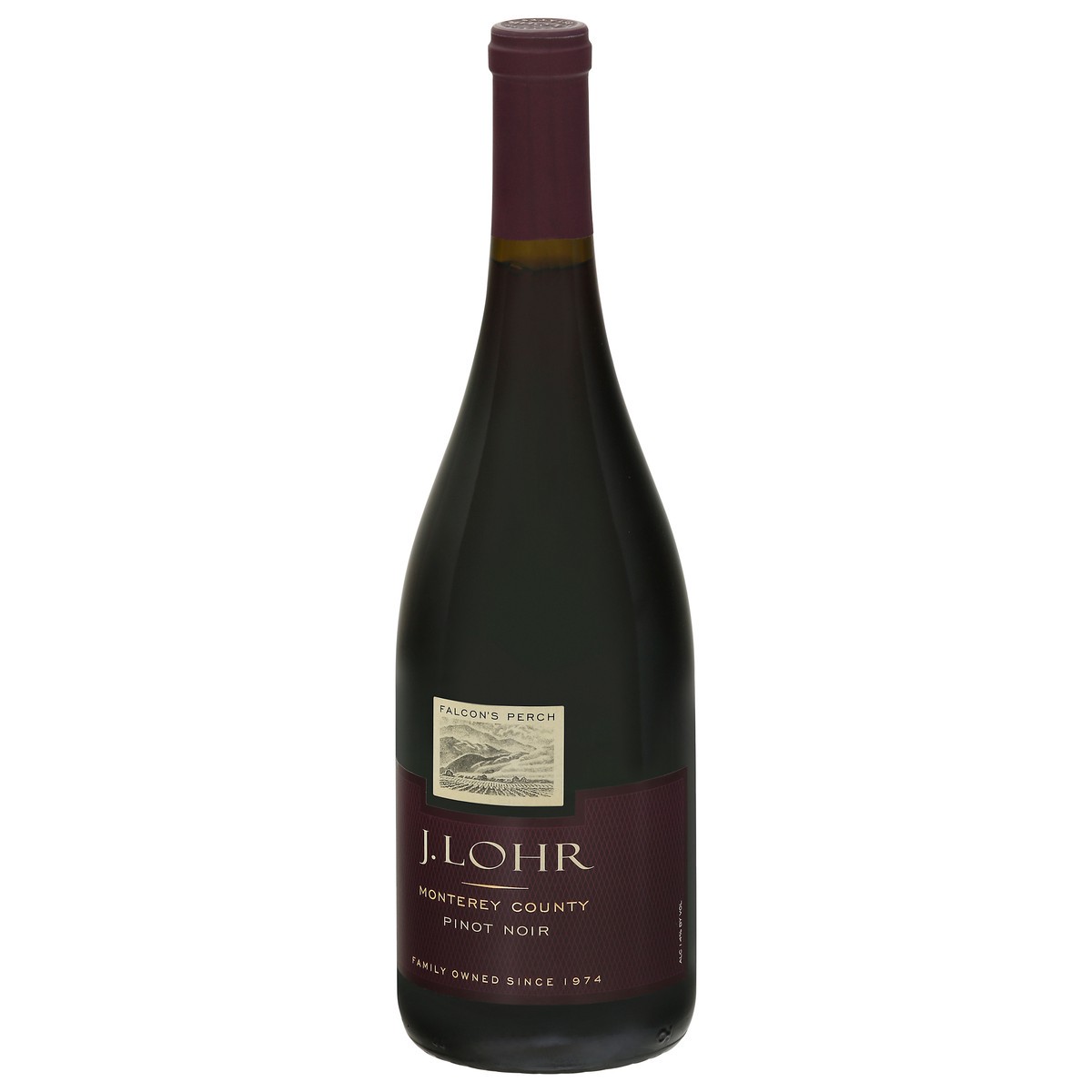 slide 3 of 9, J. Lohr Estates Falcon's Perch Pinot Noir, 750 ml