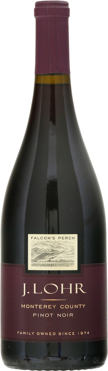 slide 6 of 9, J. Lohr Estates Falcon's Perch Pinot Noir, 750 ml
