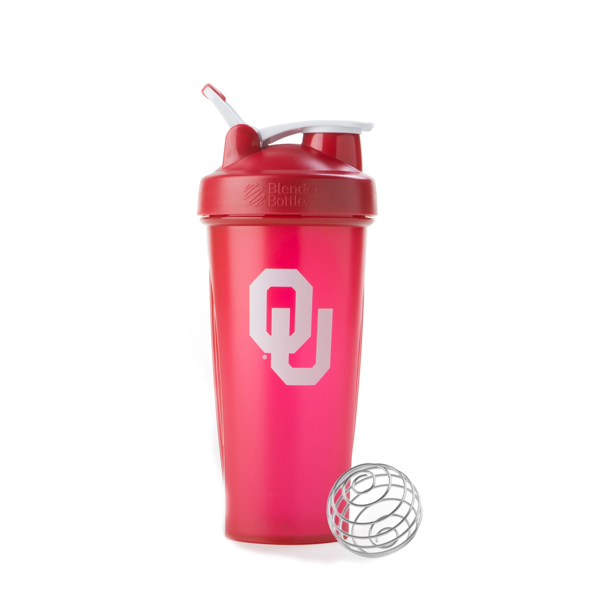 slide 1 of 1, BlenderBottle Collegiate Shaker Bottle - OU, 1 ct