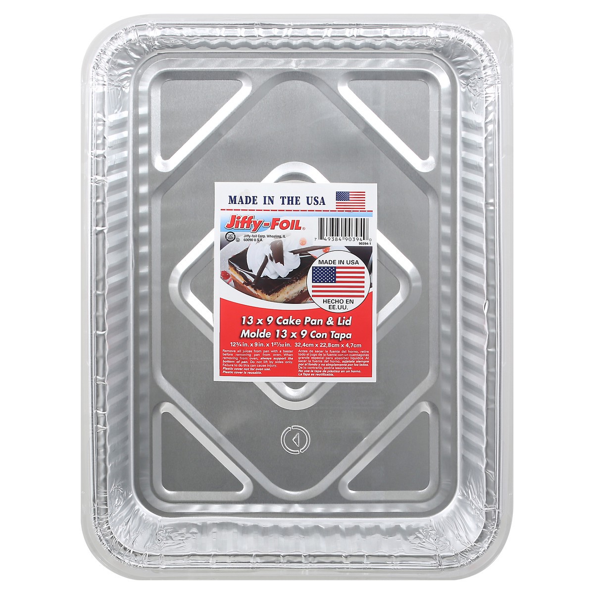 slide 1 of 1, Jiffy-Foil Cook N Carry Utility Pan With Lid, 1 ct