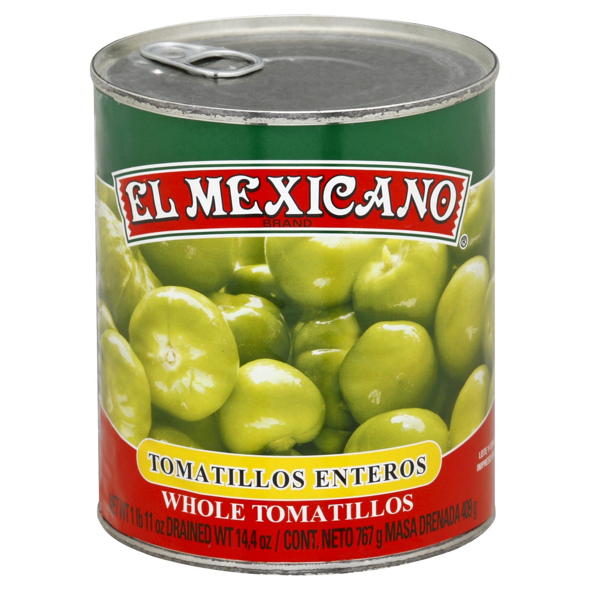 slide 7 of 10, El Mexicano Whole Tomatillos 11 oz, 26 oz