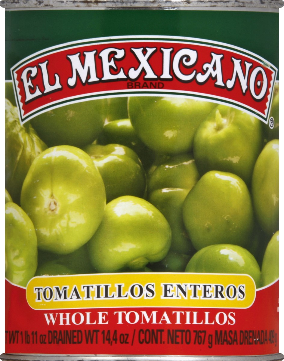 slide 1 of 10, El Mexicano Whole Tomatillos 11 oz, 26 oz