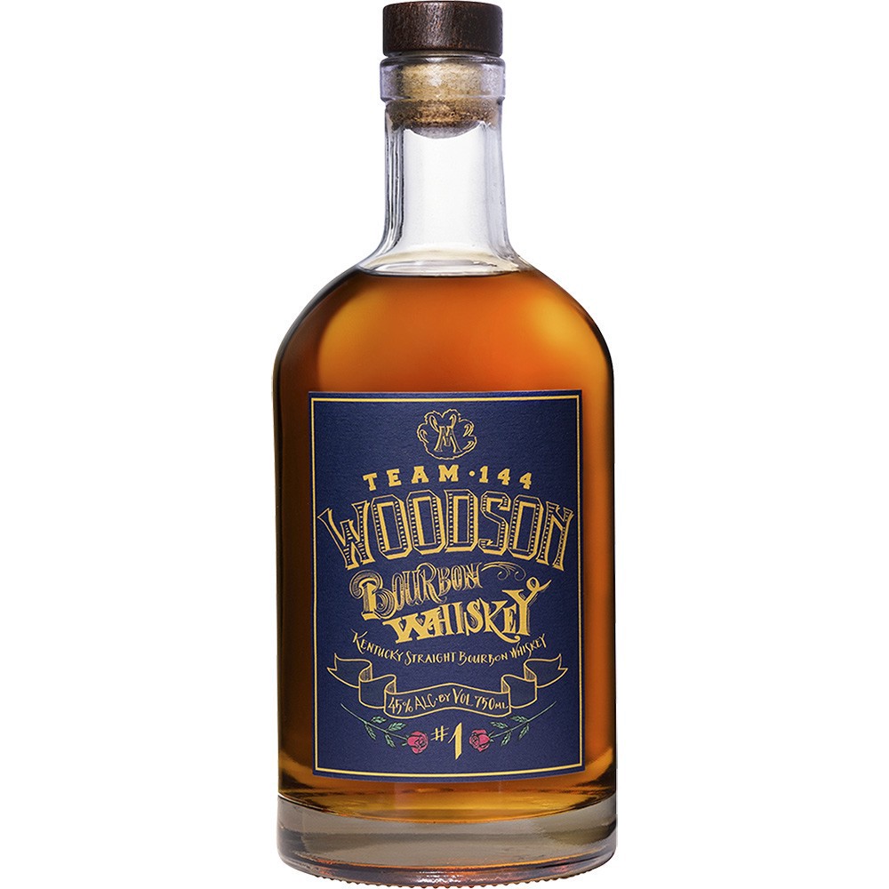 slide 1 of 1, Woodson Team 144 Bourbon Whiskey, 750 ml