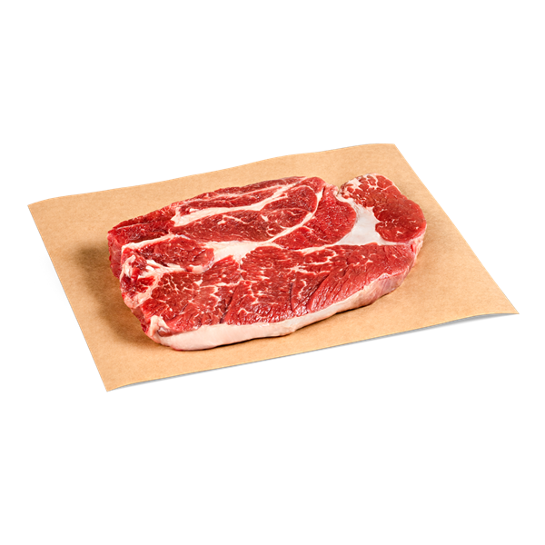 slide 1 of 1, Hy-Vee Choice Reserve Beef Dairy Boneless Chuck Shoulder Steak, per lb