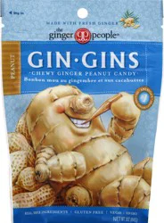 The Ginger People Gin Gins Ginger Peanut Candy