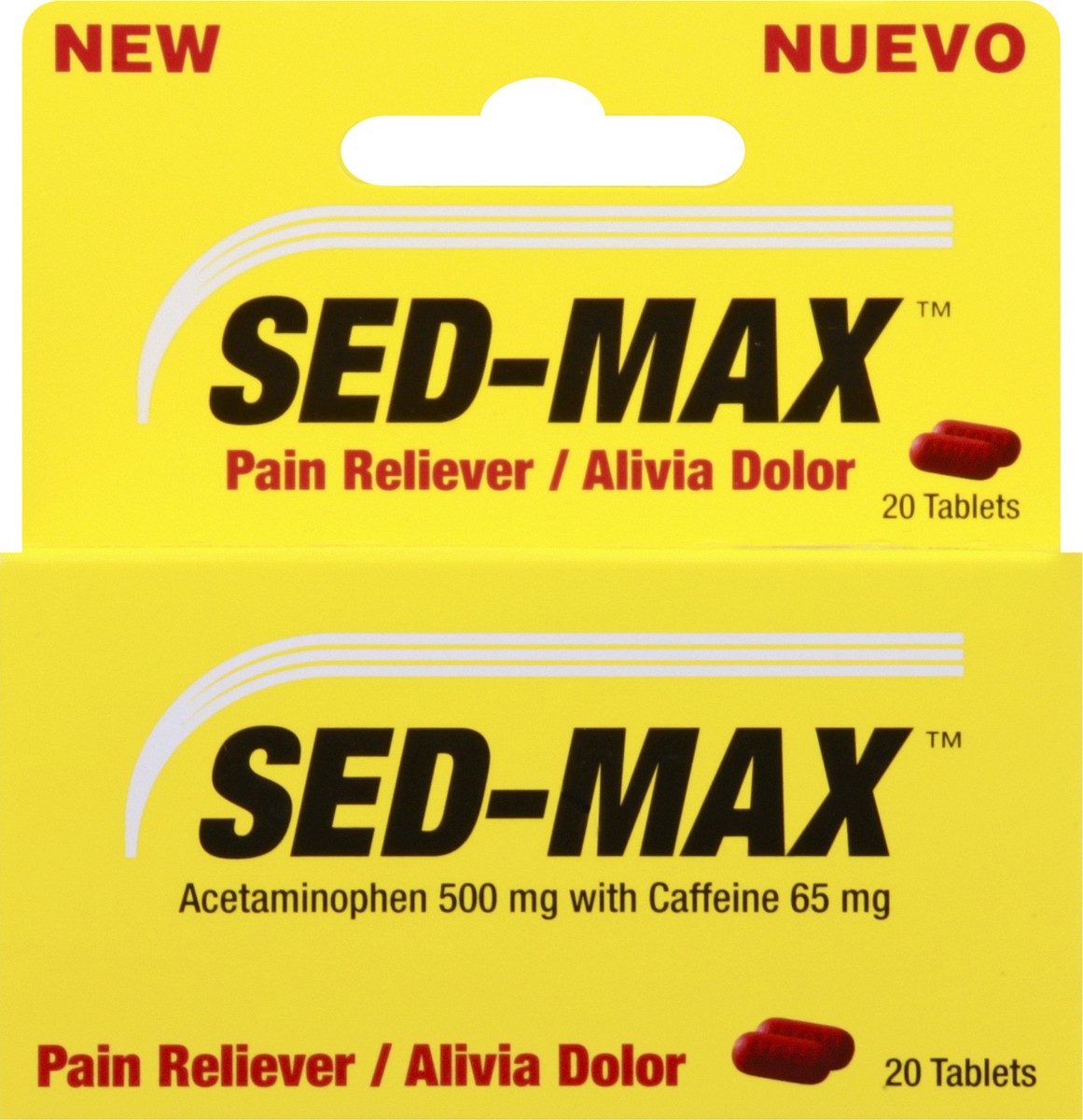 slide 3 of 9, Sed-Max Pain Reliever 20 ea, 20 ct