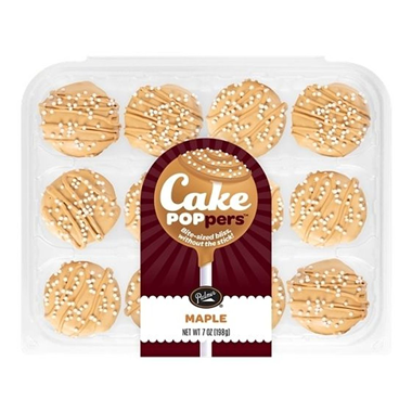 slide 1 of 1, R.M. Palmer Company Palmer Maple Cake Poppers, 7 oz