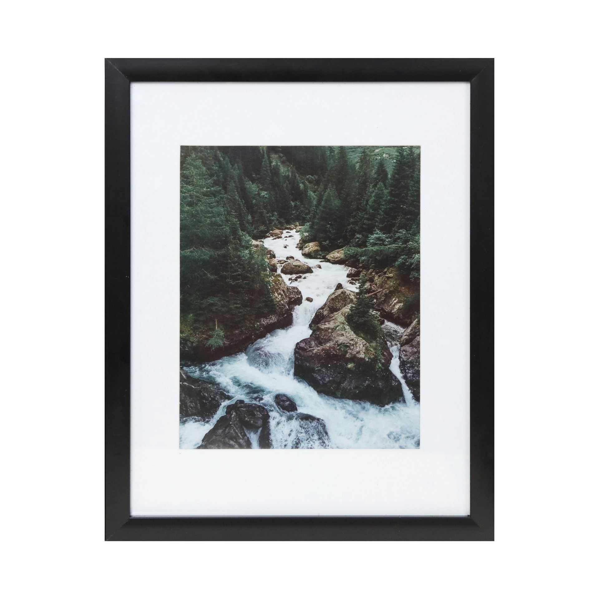 slide 5 of 7, 3 Pack Gallery 8" X 10" Black Frame With Mat By Studio Decor, 8 in x 10 in