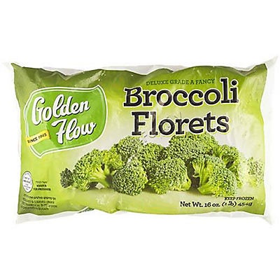 slide 1 of 1, Golden Flow Broccoli Florets, 16 oz