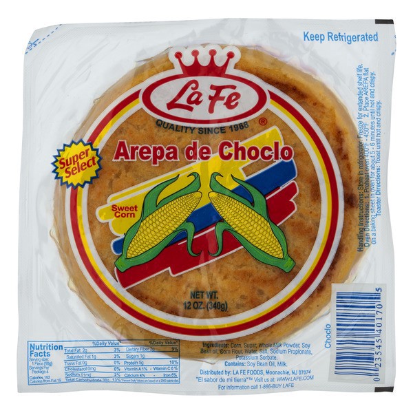 slide 1 of 1, La Fe Arepas Choclo, 1 ct