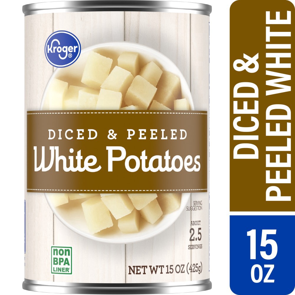 slide 3 of 4, Kroger® Diced & Peeled White Potatoes - 15 oz, 15 oz