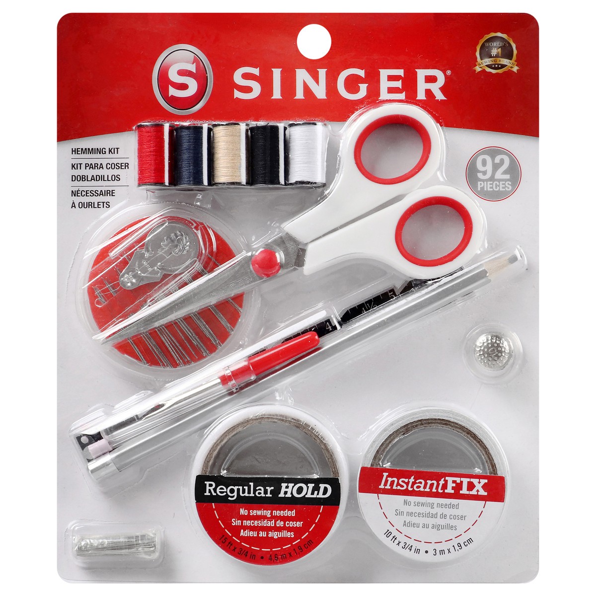 slide 1 of 6, Singer Hemming Kit 92 Count - Each, 92 ct