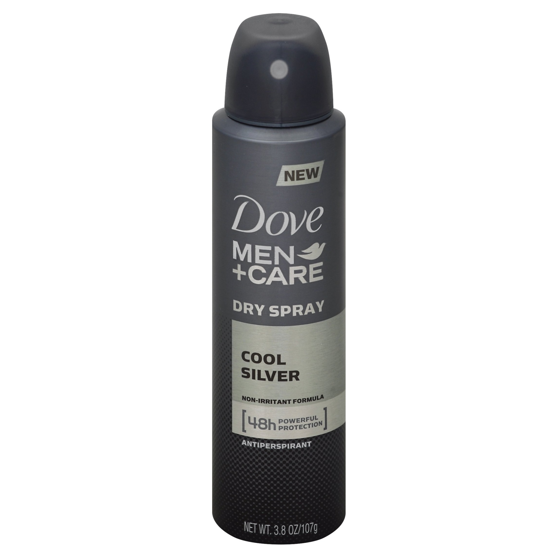 slide 1 of 2, Dove Men+Care Cool Silver Dry Spray Antiperspirant, 3.8 oz