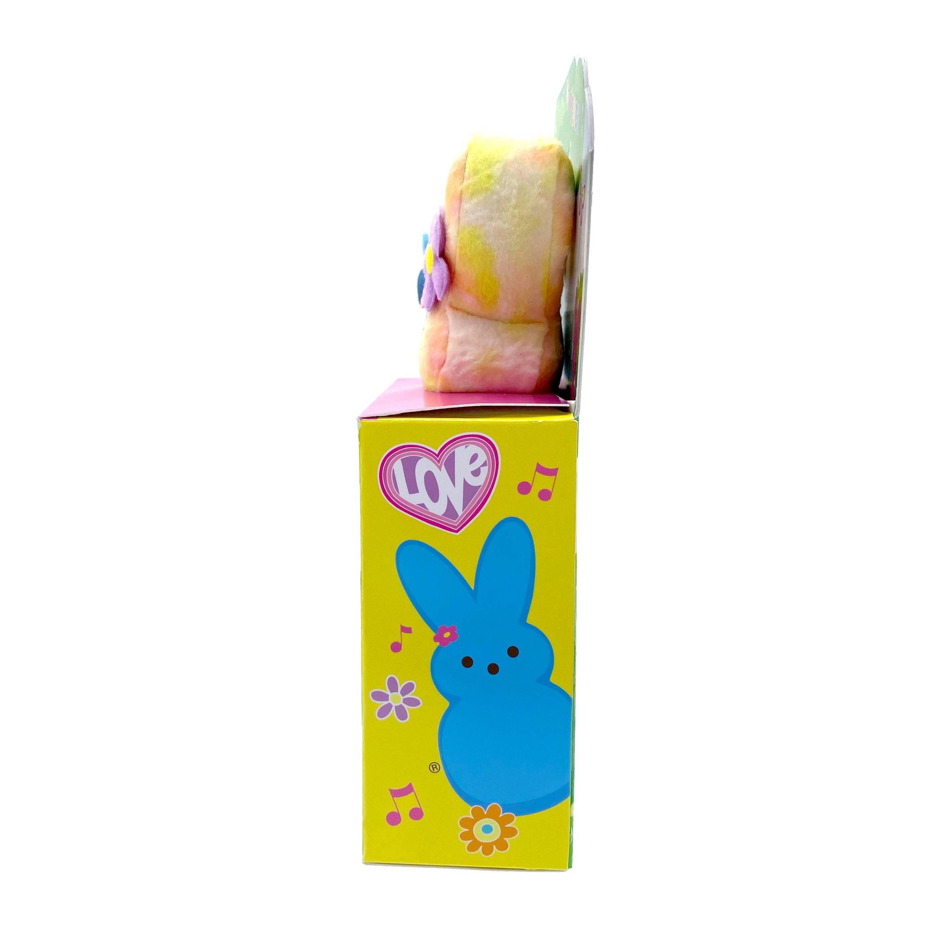 slide 5 of 6, Peeps Easter Plush Flower Power Bunny - 1.5oz, 1.5 oz