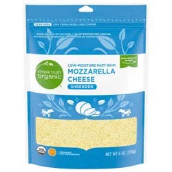 Simple Truth Organic Low-Moisture Part-Skim Shredded Mozzarella Cheese
