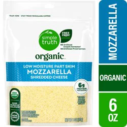 Simple Truth Organic Low-Moisture Part-Skim Shredded Mozzarella Cheese