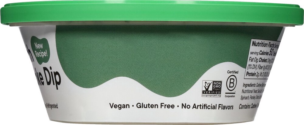 slide 2 of 5, Gotham Greens Spinach Artichoke Dip 7 oz, 7 oz