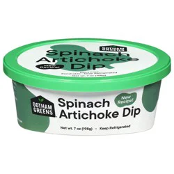 Gotham Greens Spinach Artichoke Dip 7 oz
