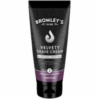 slide 1 of 1, Bromley's For Men Bergamot Lavender Velvety Shave Cream, 6 fl oz