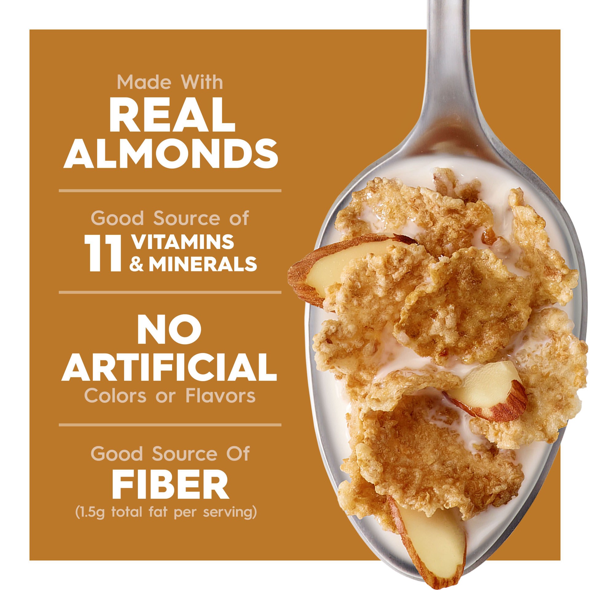 slide 4 of 5, Special K Kellogg's Special K Breakfast Cereal Vanilla and Almond, Fiber Cereal, 12.5 oz, 12.5 oz