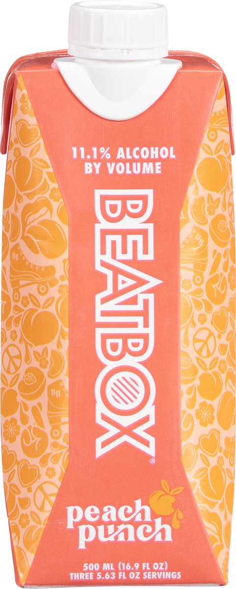 slide 4 of 9, BeatBox Peach Punch Party Punch, 500 ml