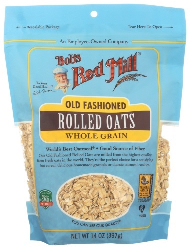 slide 1 of 1, Bob's Red Mill Regular Rolled Oats, 14 oz