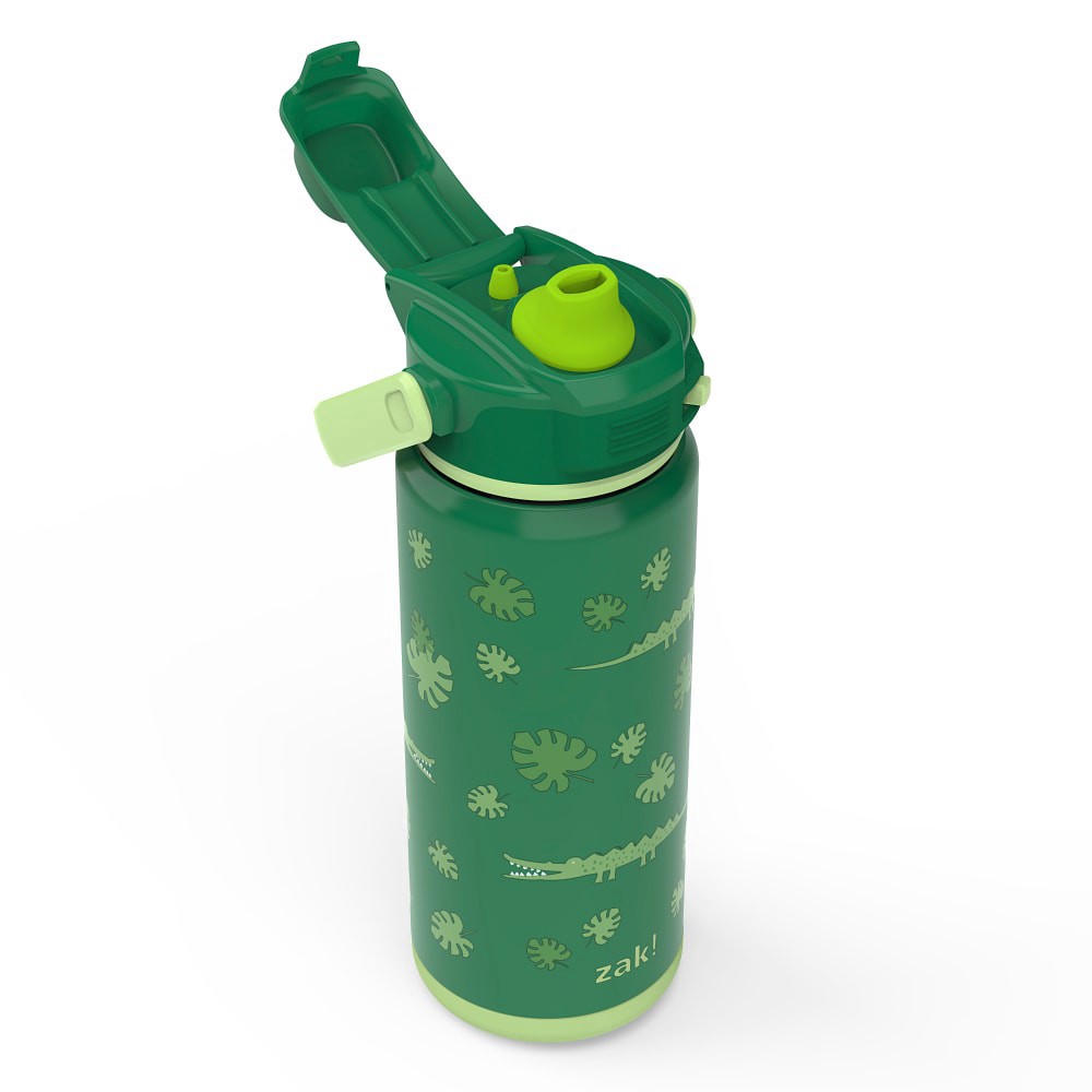 slide 3 of 4, Jungle Joy Antimicrobial Stainless Steel Double Wall Vacuum Beacon Bottle, 20 oz