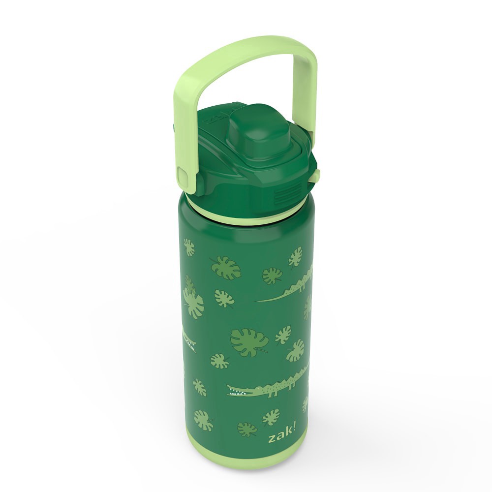 slide 4 of 4, Jungle Joy Antimicrobial Stainless Steel Double Wall Vacuum Beacon Bottle, 20 oz
