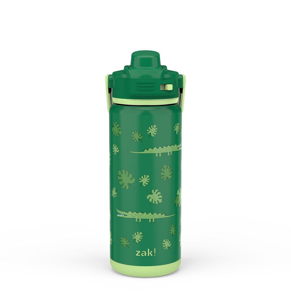 slide 2 of 4, Jungle Joy Antimicrobial Stainless Steel Double Wall Vacuum Beacon Bottle, 20 oz