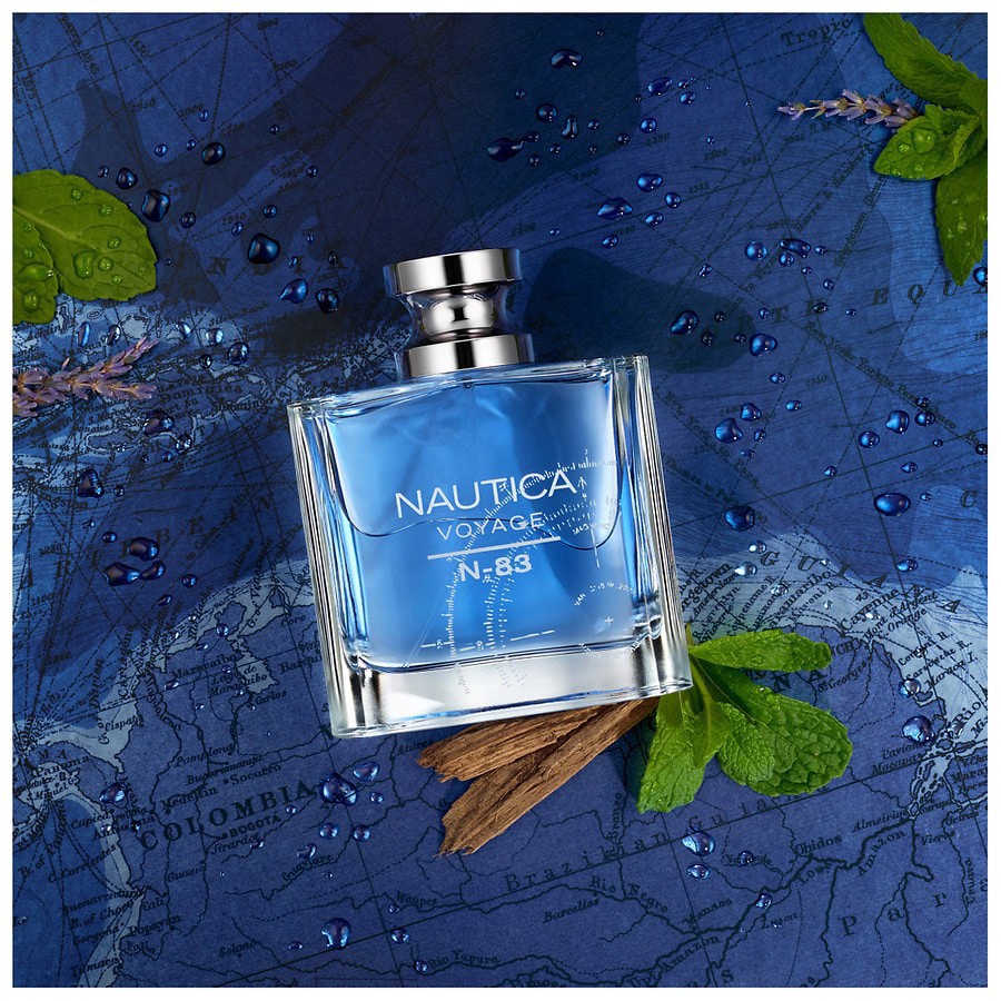slide 2 of 4, Nautica Voyage N83 Voyage N83 by Nautica Eau de Toilette Men's Cologne, 1.7 fl oz