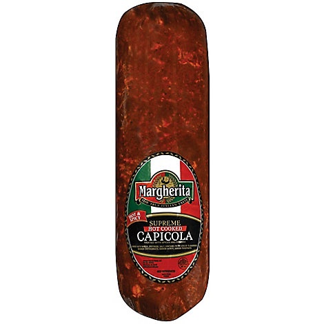 slide 1 of 1, Margherita Hot Capicola, per lb