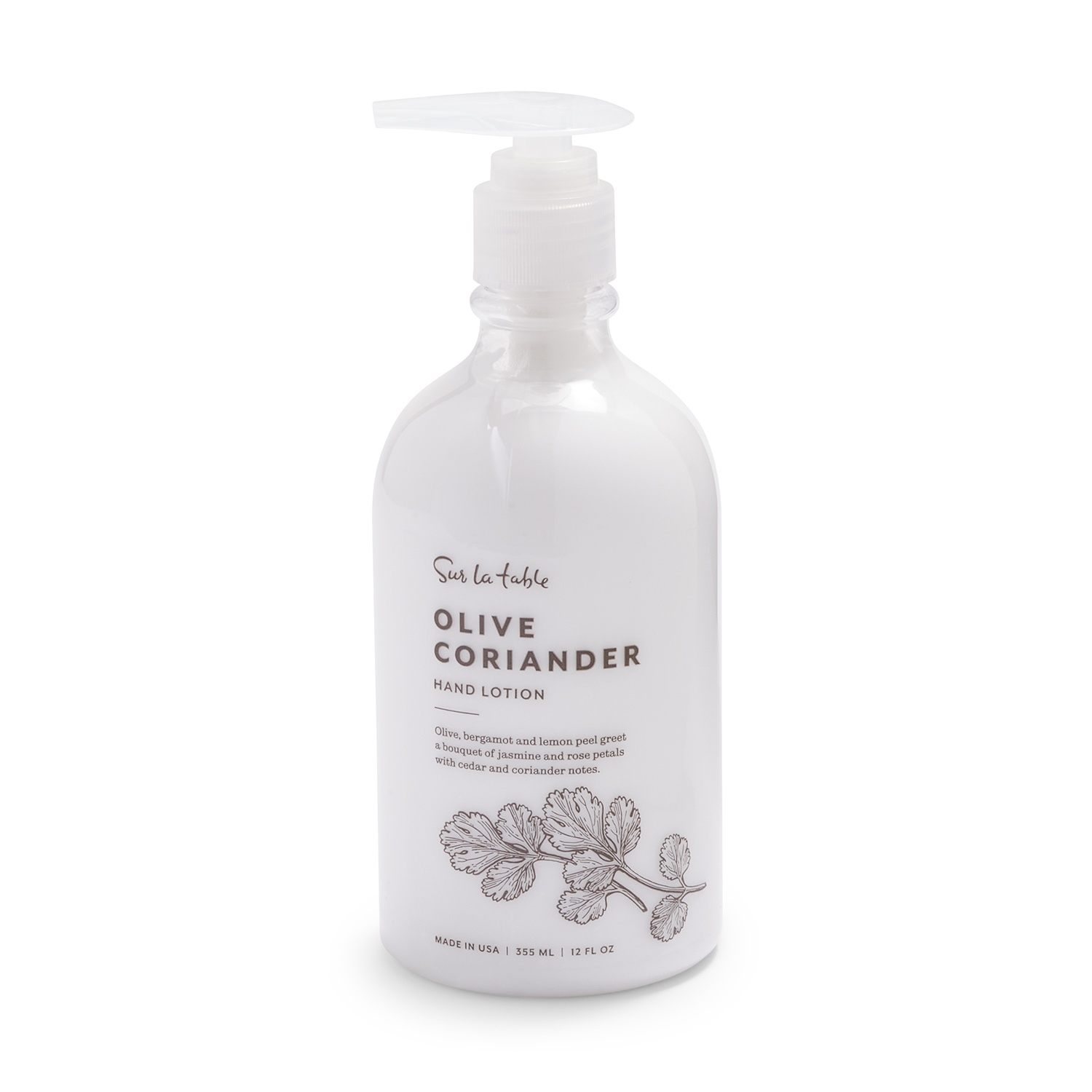 slide 1 of 1, Sur La Table Hand Lotion, Olive Coriander, 12 oz