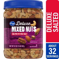 Kroger Deluxe Mixed Nuts With Sea Salt
