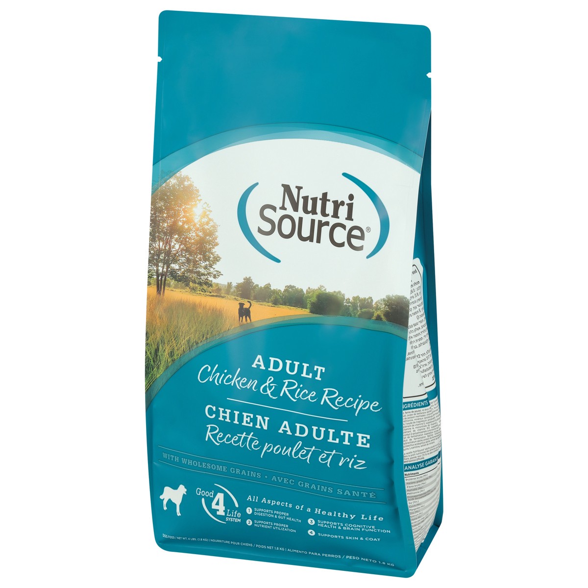 slide 12 of 15, NutriSource Adult Chicken & Rice Recipe Dog Food 4 lb, 4 lb