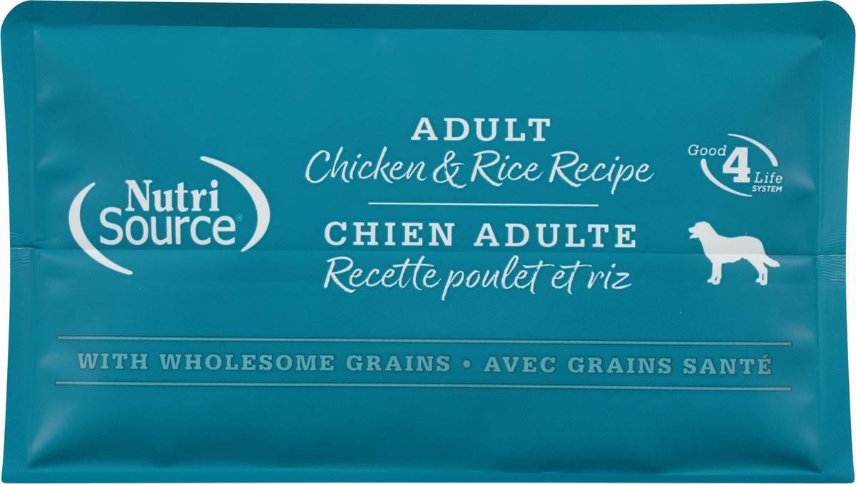 slide 3 of 15, NutriSource Adult Chicken & Rice Recipe Dog Food 4 lb, 4 lb