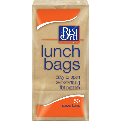 slide 1 of 1, Best Yet Lunch Bags, 50 ct